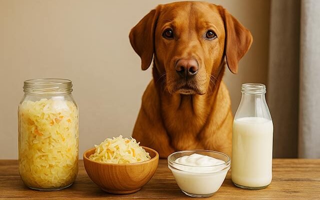 erjesztett ételek kutyának