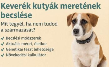 keverék kutyák méretének becslése