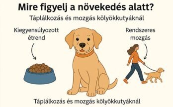 mire figyelj a növekedés alatt a kölyökkutyánál