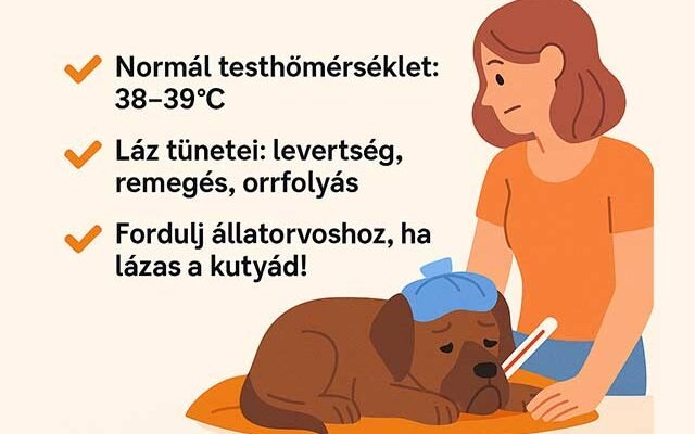 kutya láz
