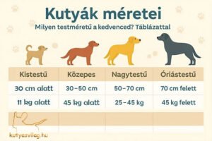 kutya méretek