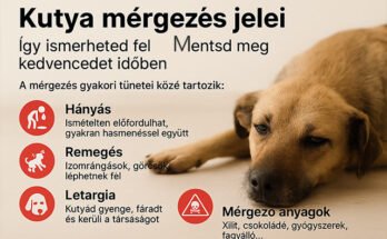 kutya mérgezés jelei