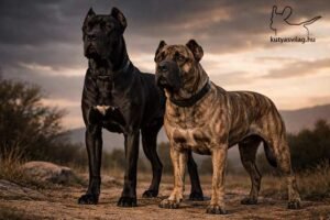 Presa Canario és Cane Corso összehasonlítása egymás mellett