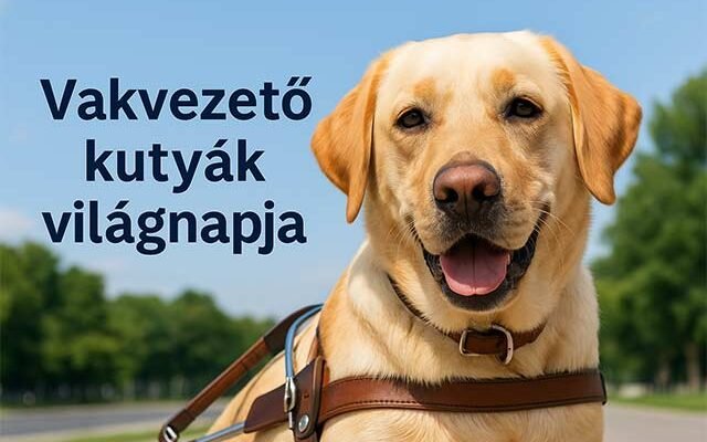 vakvezető kutyák világnapja